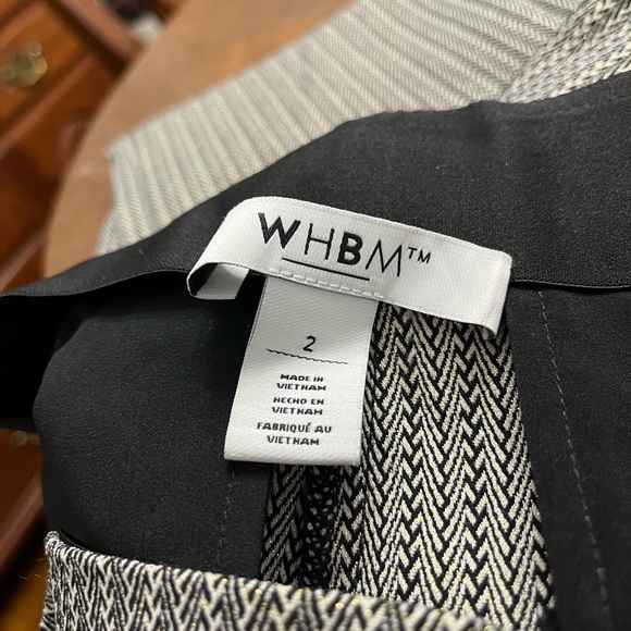 WHBM SIDE ZIP SLIM ANKLE DRESS PANTS, Size 2 - Picture 5 of 5